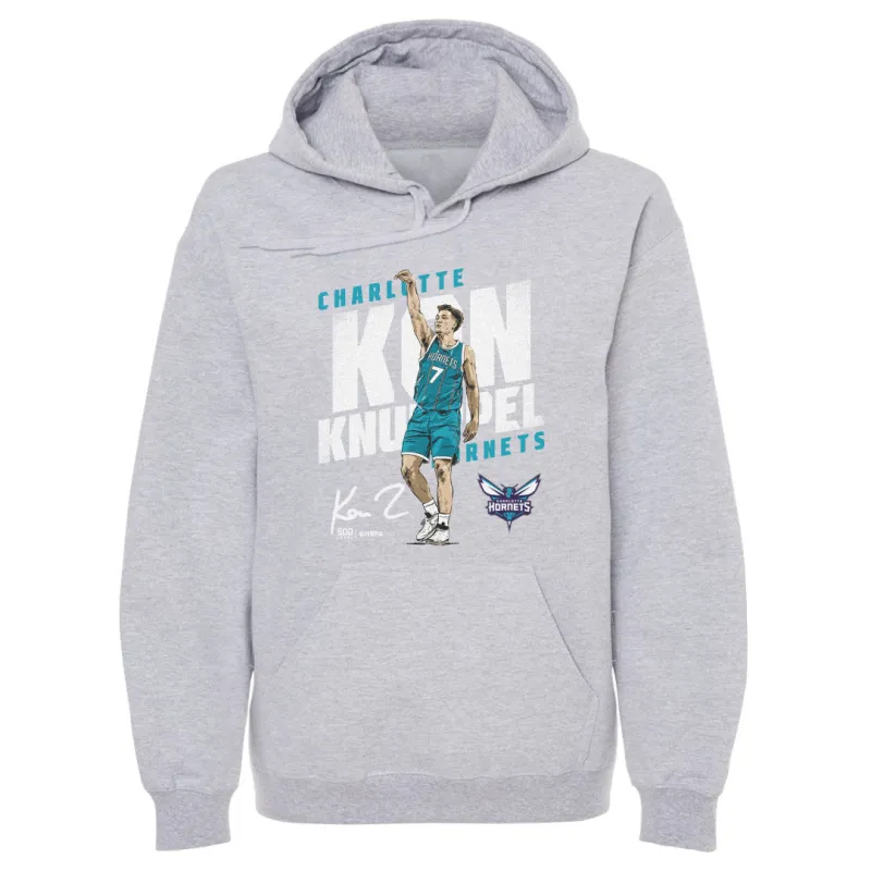 Kon Knueppel Charlotte Hornets Slant WHT made by 500 Level