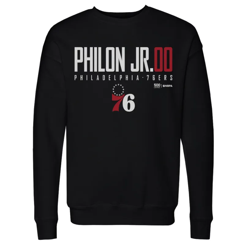 Labaron Philon Jr. Philadelphia 76ers Elite WHT made by 500 Level