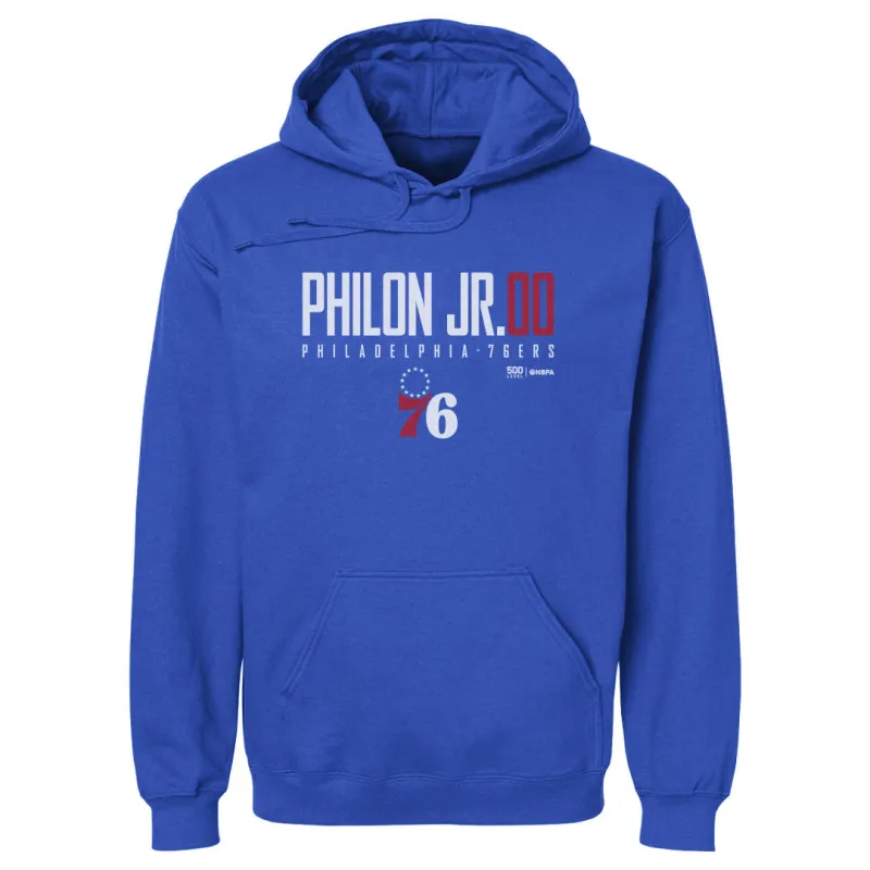 Labaron Philon Jr. Philadelphia 76ers Elite WHT made by 500 Level