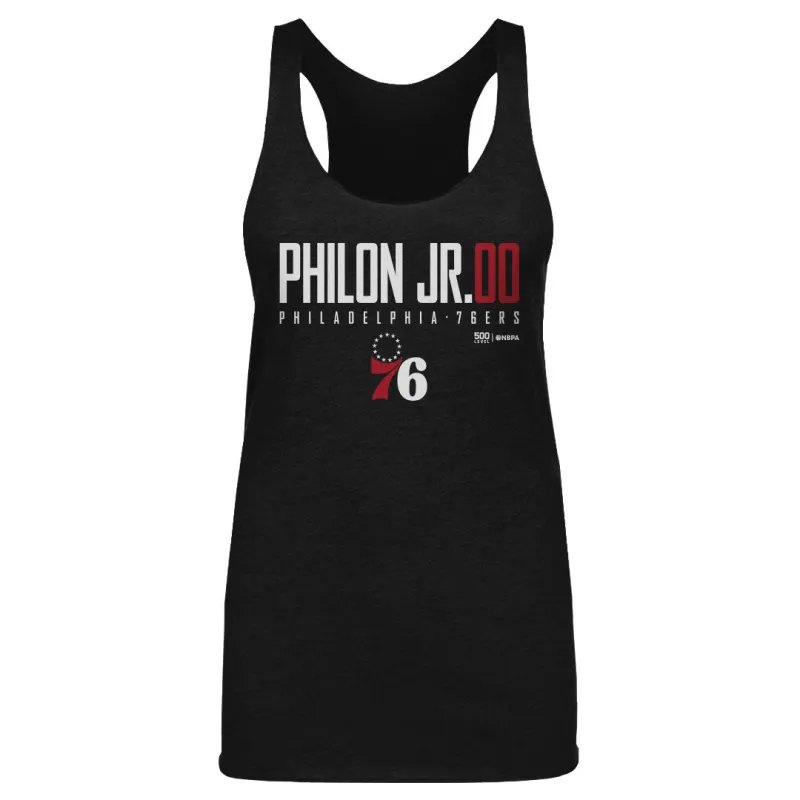 Labaron Philon Jr. Philadelphia 76ers Elite WHT made by 500 Level