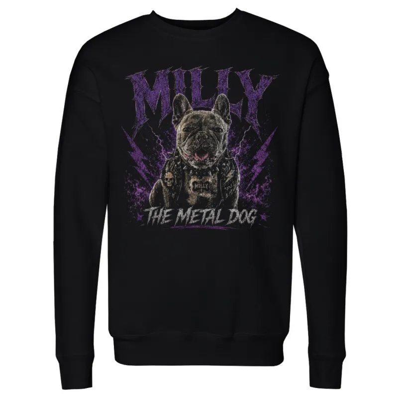 Milly The Metal Dog Purple WHT made by 500 Level