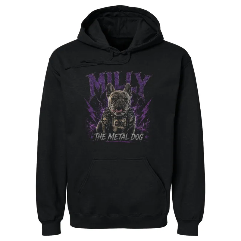Milly The Metal Dog Purple WHT made by 500 Level