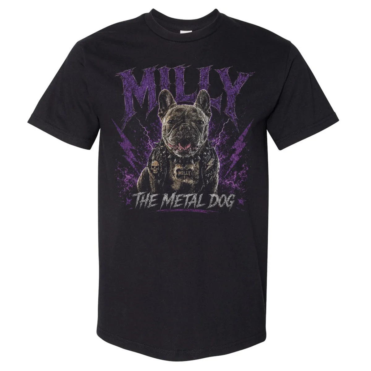 Milly The Metal Dog Purple WHT sold by 500 Level