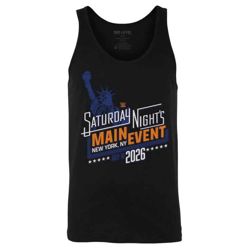 WWE Saturday Night's Main Event 2026 WHT made by 500 Level
