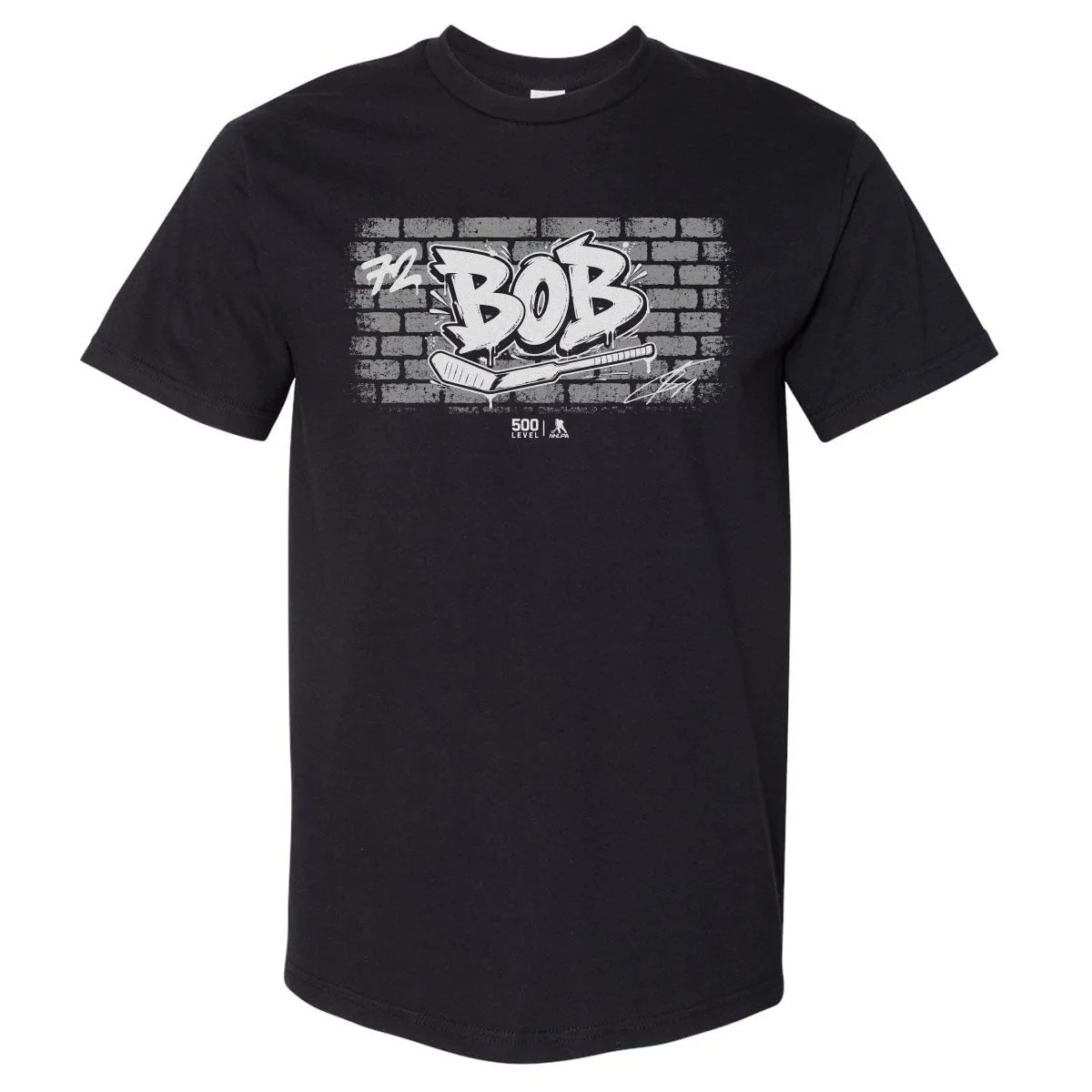 Sergei Bobrovsky Toronto Brickwall Bob Grafitti WHT sold by 500 Level