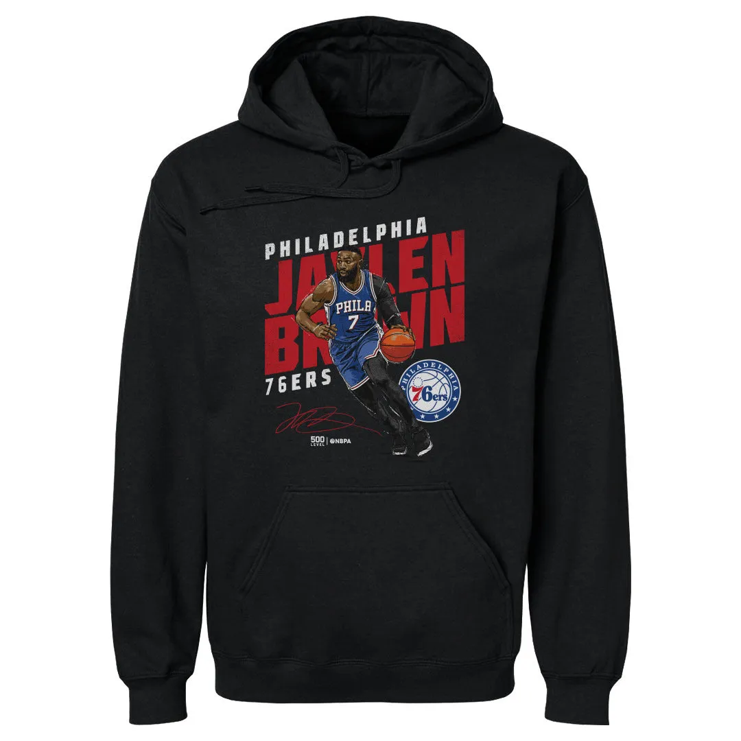 Jaylen Brown Philadelphia 76ers Slant WHT sold by 500 Level product image thumbnail 2