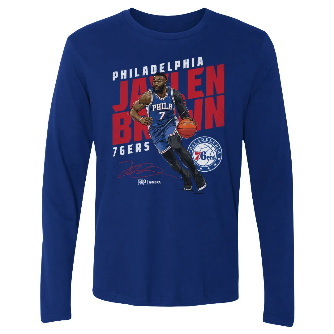 Jaylen Brown Philadelphia 76ers Slant WHT sold by 500 Level product image thumbnail 2