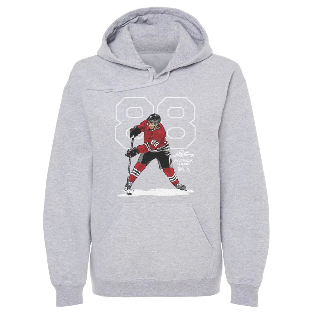 Patrick Kane Chicago Outline WHT sold by 500 Level product image thumbnail 3