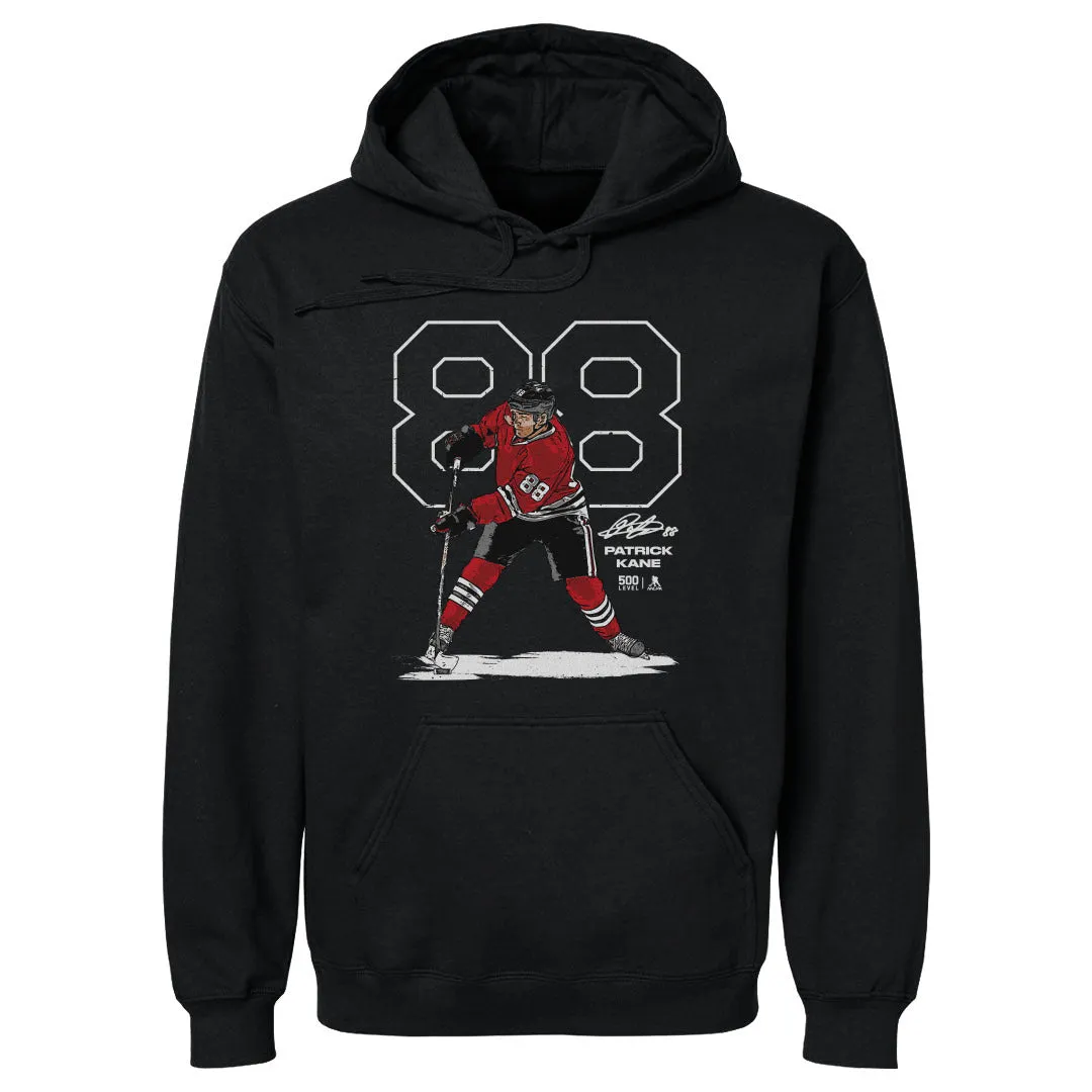 Patrick Kane Chicago Outline WHT sold by 500 Level product image thumbnail 2