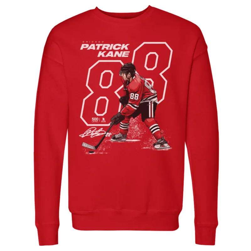 Patrick Kane Chicago Offset WHT made by 500 Level