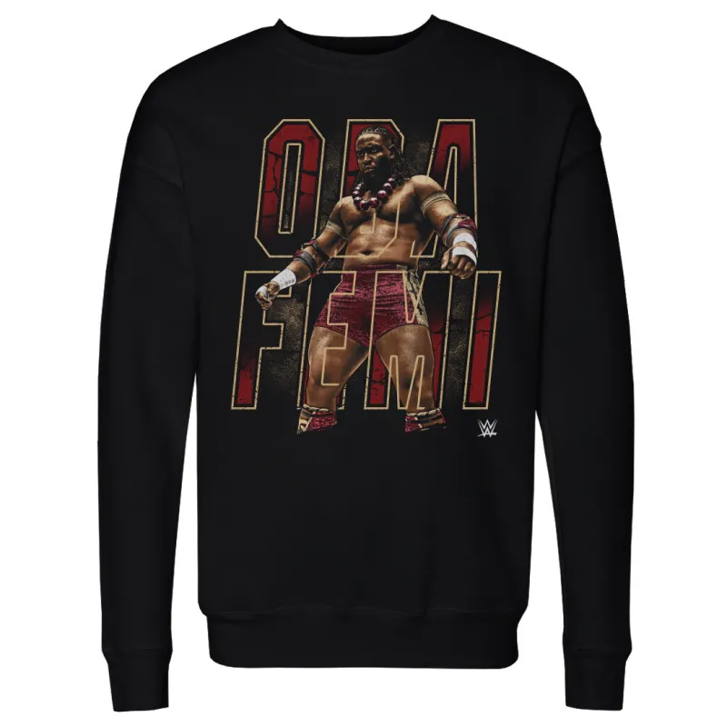 Oba Femi WWE Outline Name WHT made by 500 Level