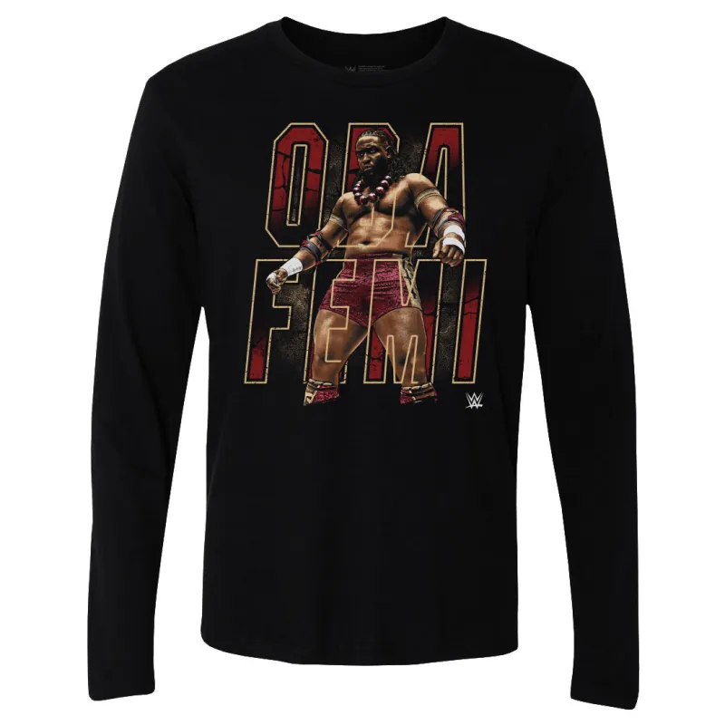 Oba Femi WWE Outline Name WHT made by 500 Level