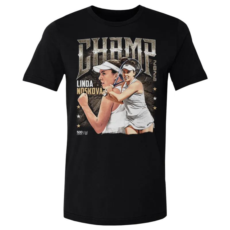 Linda Noskova 2026 Wimbledon Champ WHT made by 500 Level