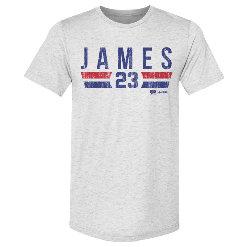 LeBron James Philadelphia 76ers Font made by 500 Level