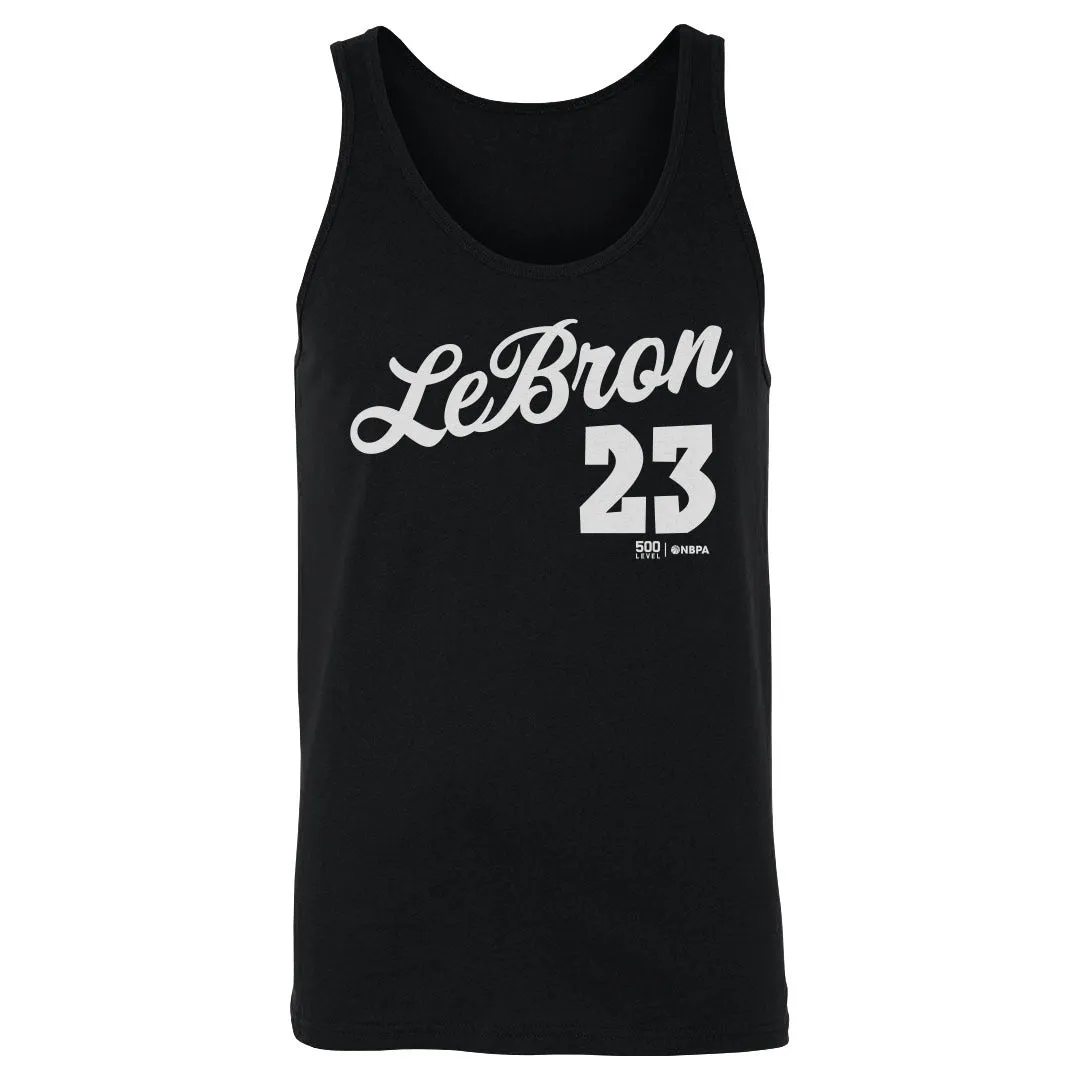 LeBron James Philadelphia 76ers Script WHT sold by 500 Level