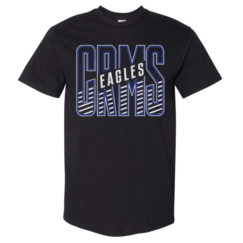 Canyon Ridge Crown Trio Eagles CRMS Outline WHT made by 500 Level