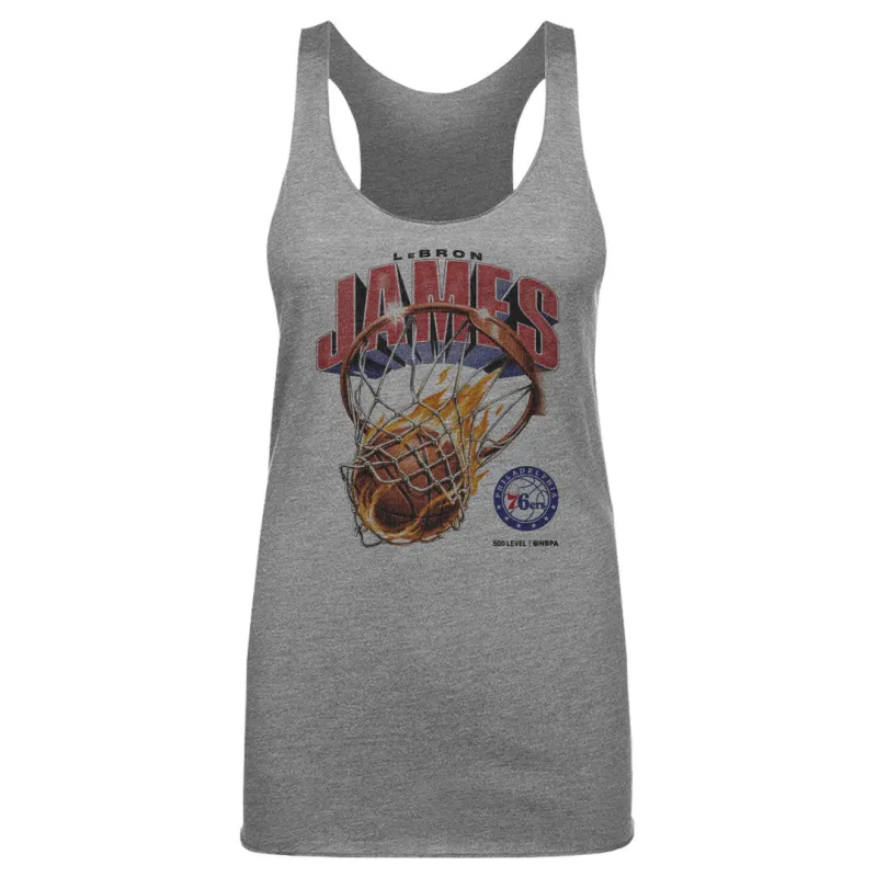 LeBron James Philadelphia 76ers On Fire made by 500 Level