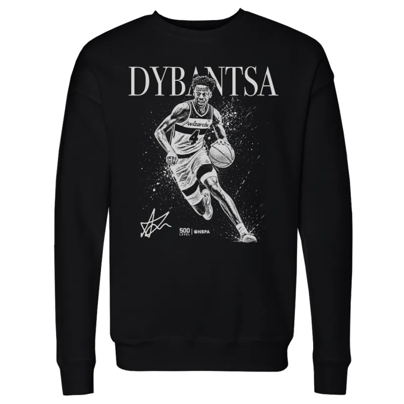 AJ Dybantsa Washington Wizards Mono WHT made by 500 Level