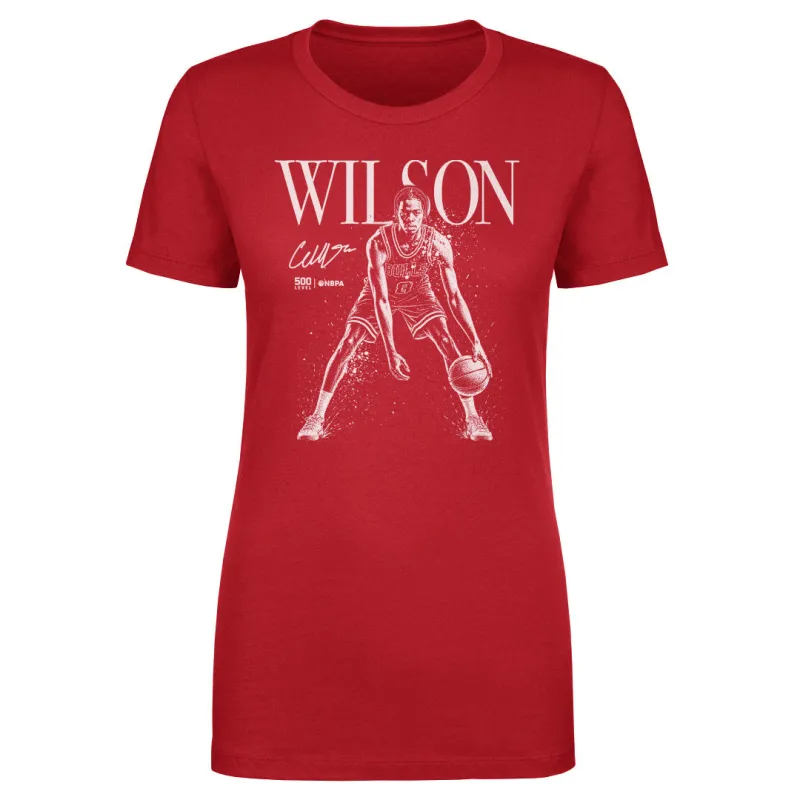 Caleb Wilson Chicago Bulls Mono WHT made by 500 Level