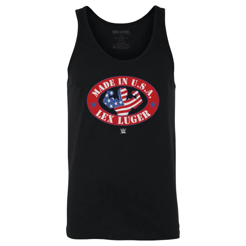 Lex Luger WWE Made In USA WHT made by 500 Level