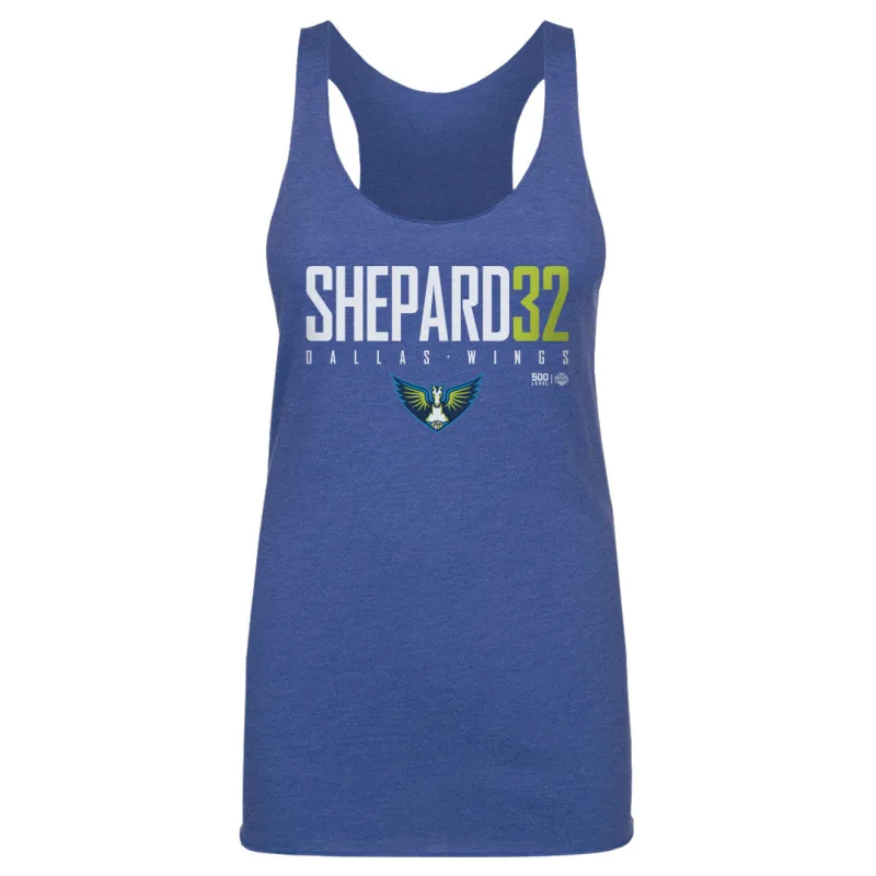 Jessica Shepard Dallas Wings Elite WHT made by 500 Level