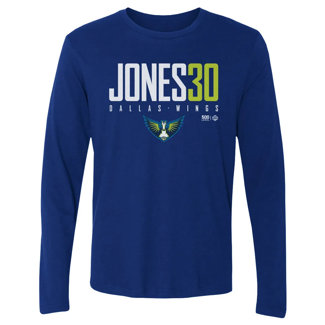 Haley Jones Dallas Wings Elite WHT sold by 500 Level