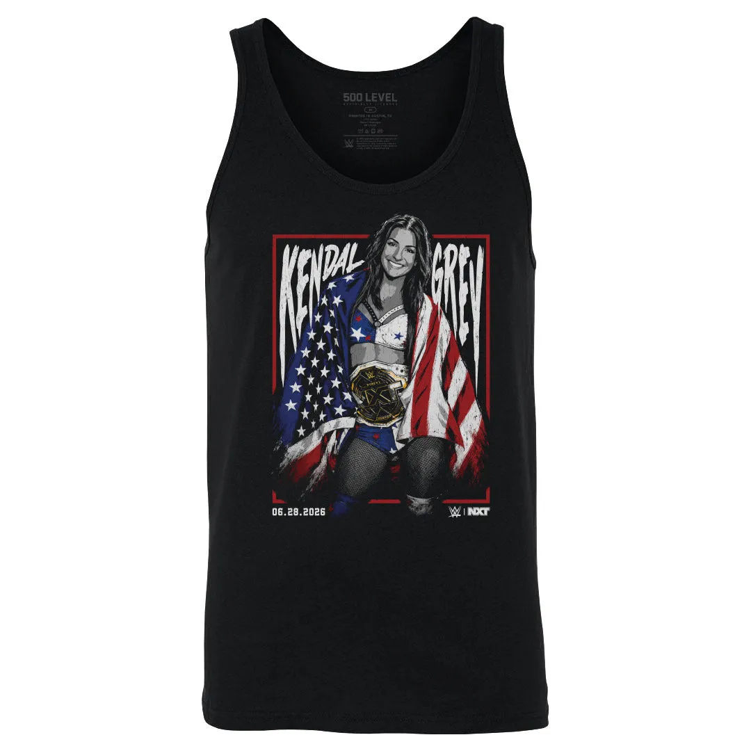 Kendal Grey NXT Champ Flag WHT sold by 500 Level