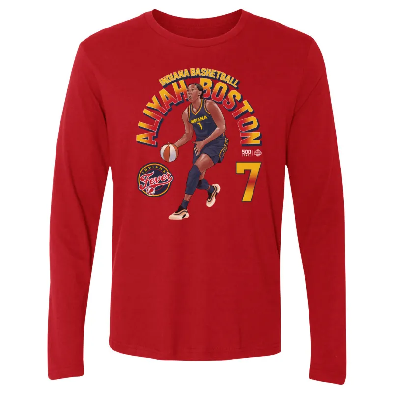 Aliyah Boston Indiana Fever Name Arc WHT made by 500 Level