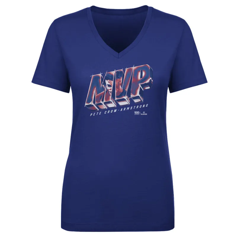Pete Crow-Armstrong Chicago C MVP Type WHT made by 500 Level