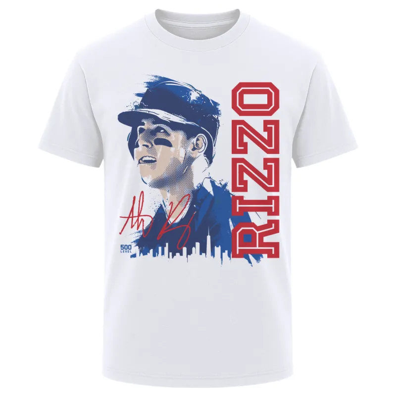 Anthony Rizzo Chicago C Splatter made by 500 Level