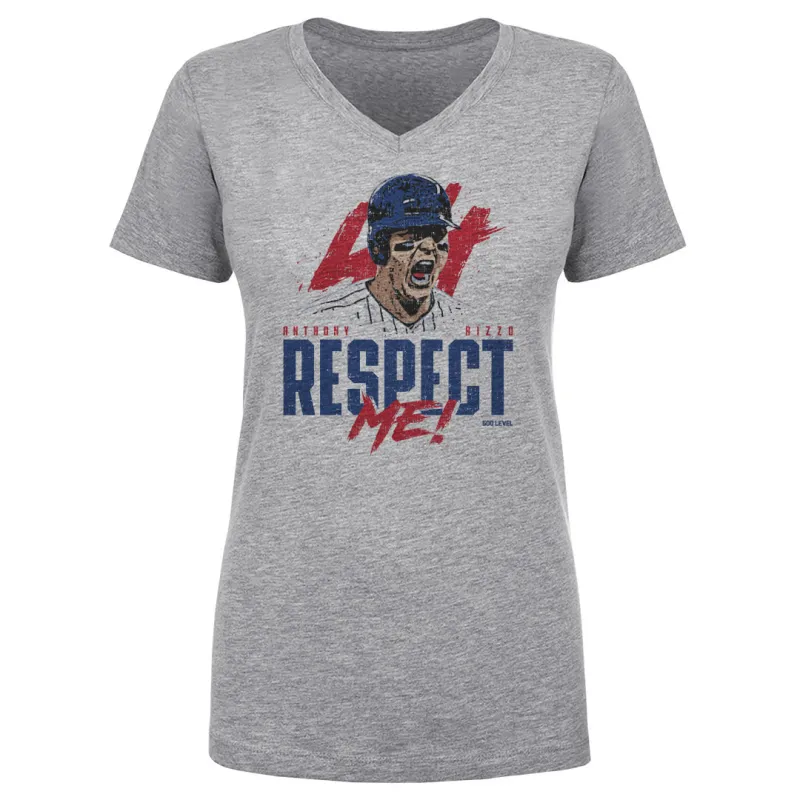 Anthony Rizzo Chicago C Respect Me made by 500 Level