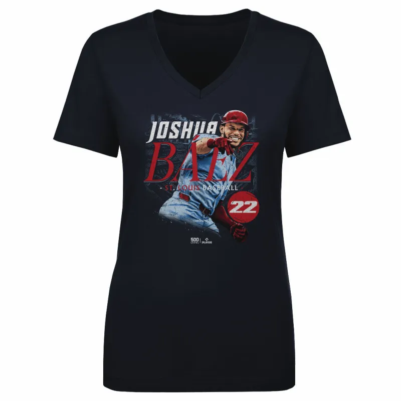Joshua Baez St. Louis Player Name WHT made by 500 Level