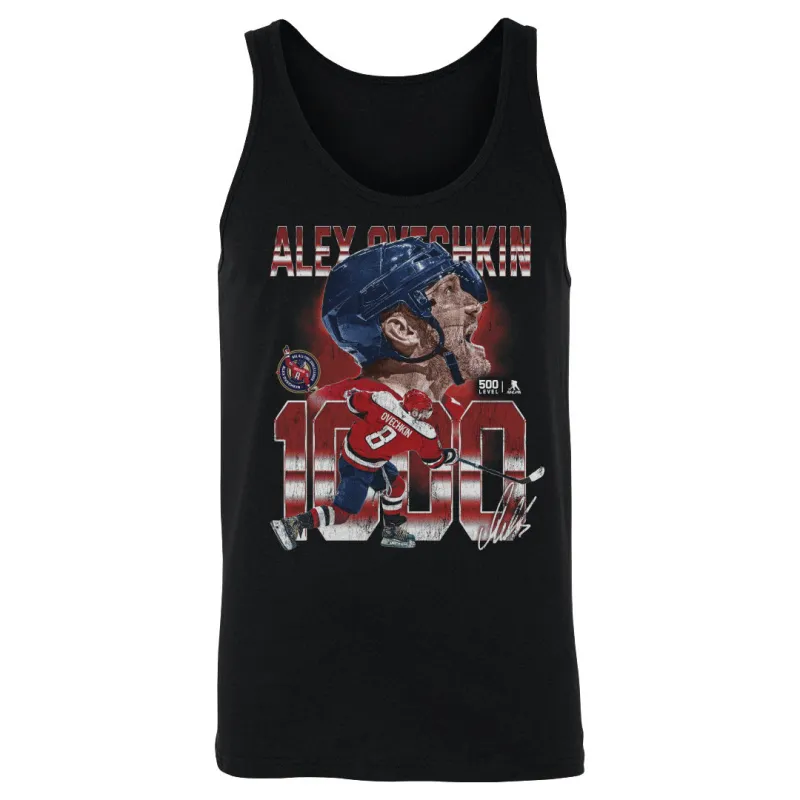 Alex Ovechkin Washington 1000 Goals WHT made by 500 Level