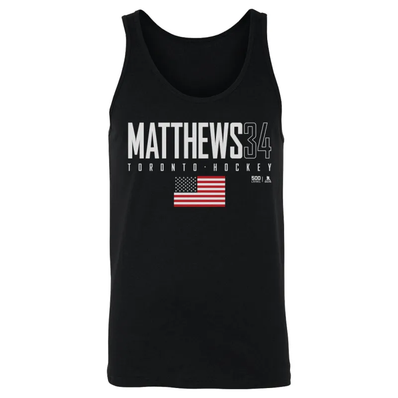 Auston Matthews Toronto USA Elite WHT made by 500 Level