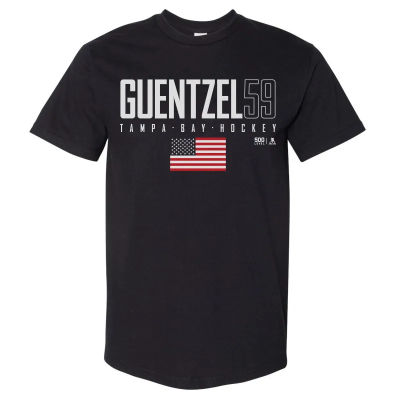 Jake Guentzel Tampa Bay USA Elite WHT made by 500 Level
