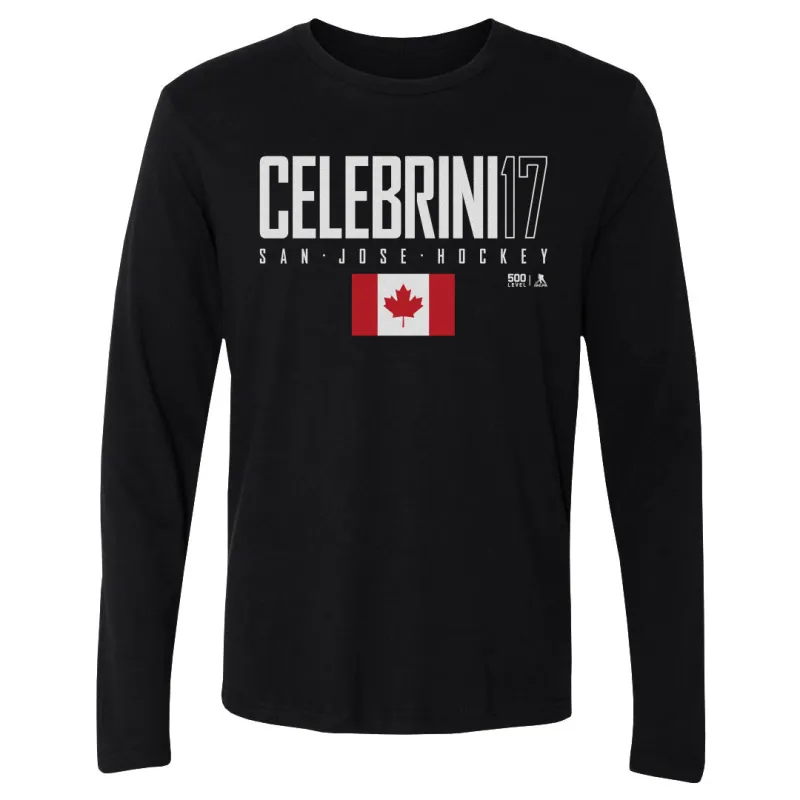 Macklin Celebrini San Jose Canada Elite WHT made by 500 Level