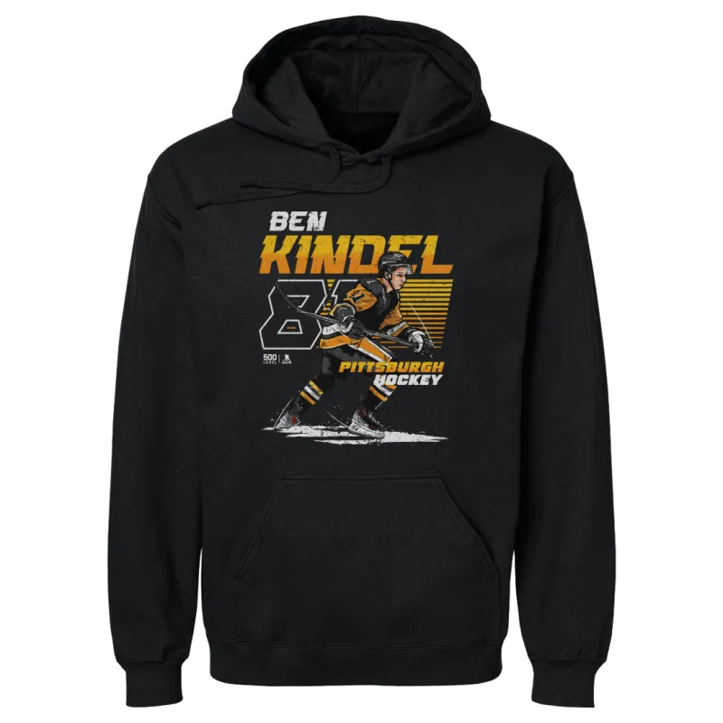 Ben Kindel Pittsburgh Player Name WHT made by 500 Level