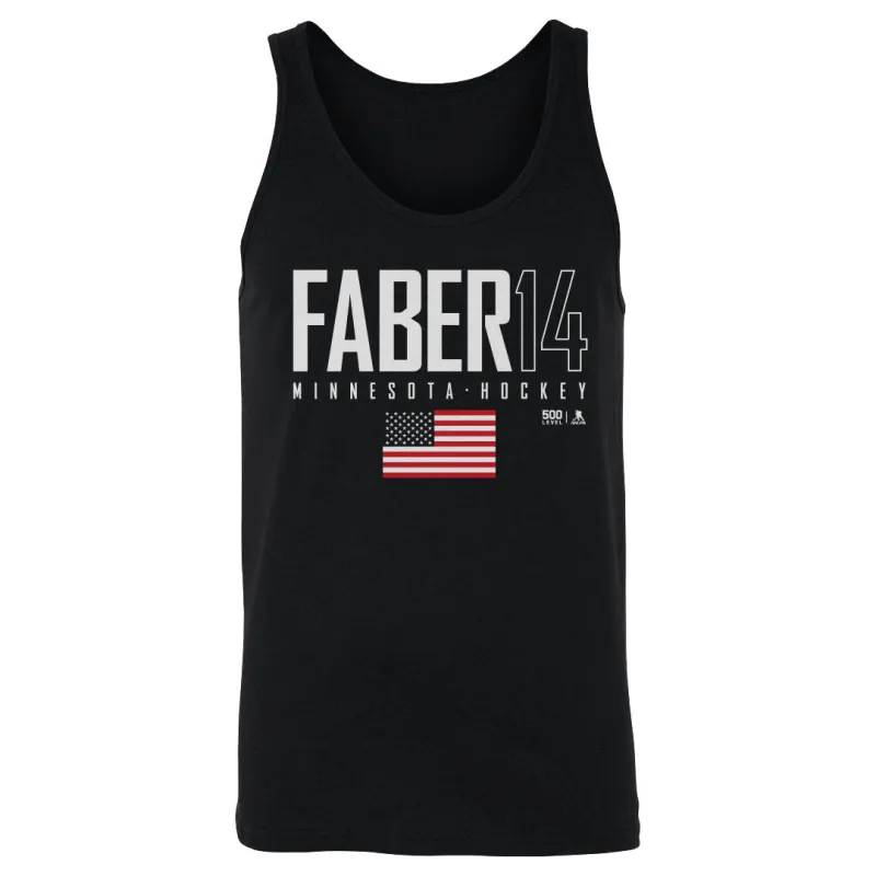 Brock Faber Minnesota USA Elite WHT made by 500 Level