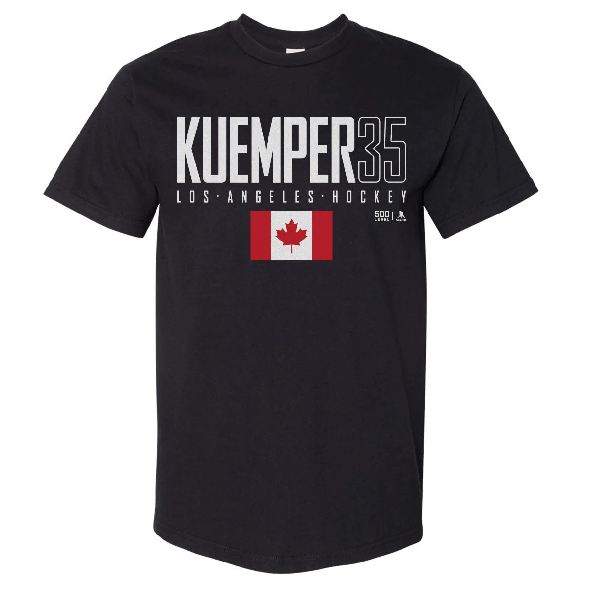 Darcy Kuemper Los Angeles Canada Elite WHT sold by 500 Level
