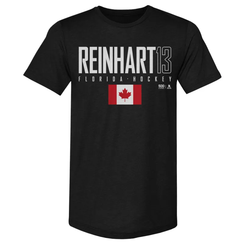 Sam Reinhart Florida Canada Elite WHT made by 500 Level