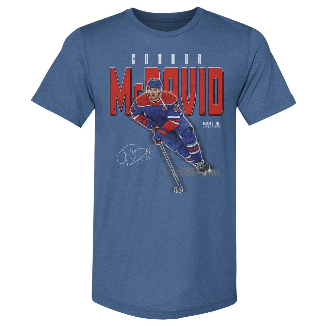 Connor McDavid Edmonton Player Name WHT sold by 500 Level