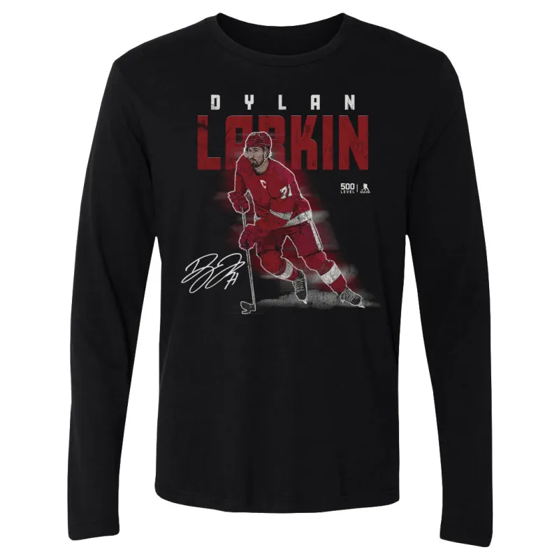 Dylan Larkin Detroit Player Name WHT made by 500 Level