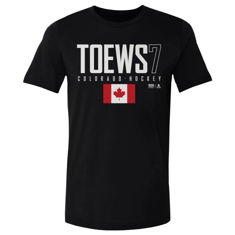 Devon Toews Colorado Canada Elite WHT made by 500 Level