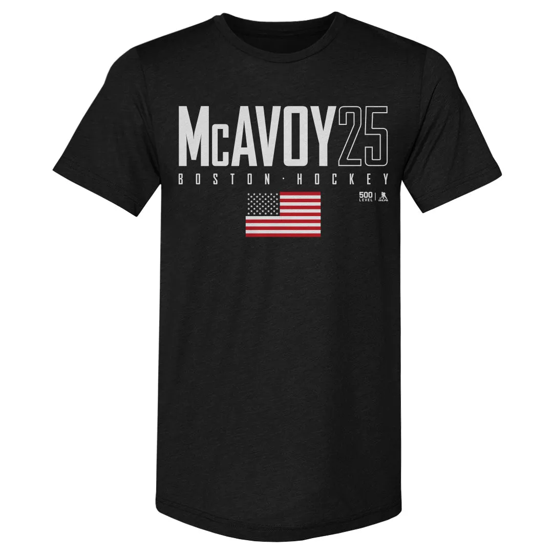 Charlie McAvoy Boston USA Elite WHT sold by 500 Level product image thumbnail 2