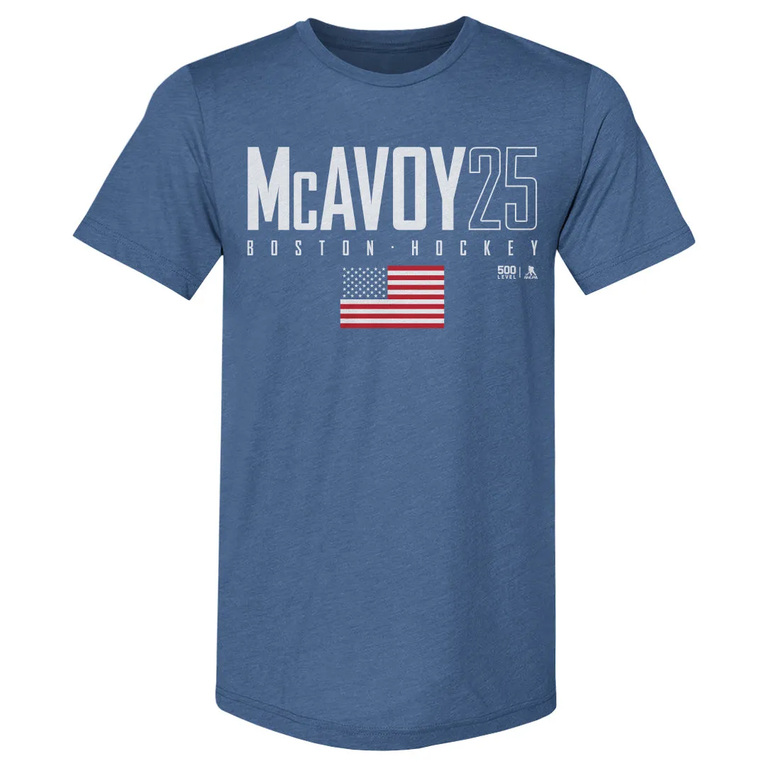 Charlie McAvoy Boston USA Elite WHT sold by 500 Level product image thumbnail 3