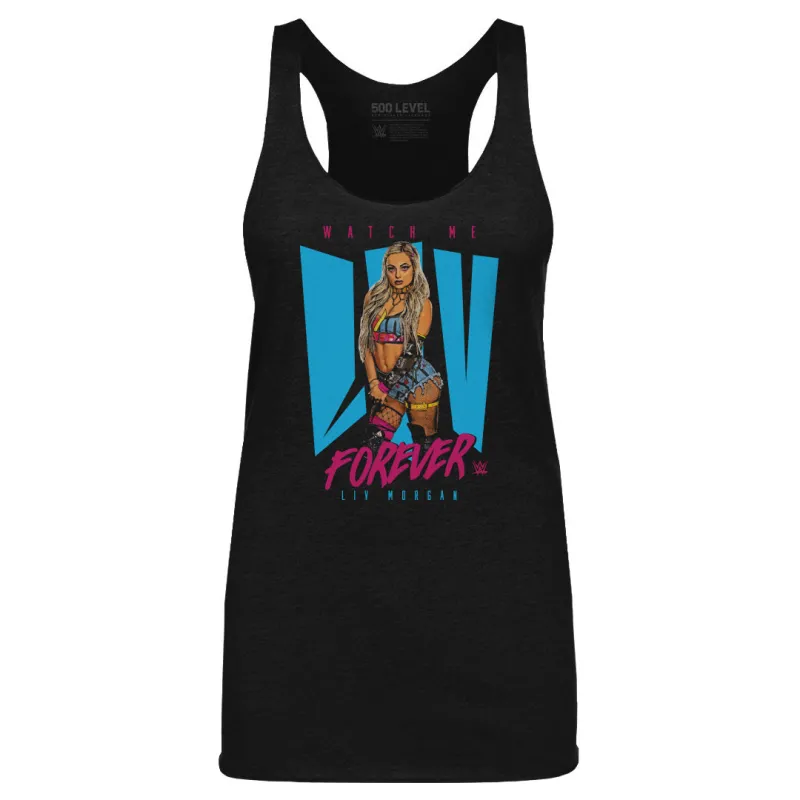 Liv Morgan Watch Me Liv Forever WHT made by 500 Level