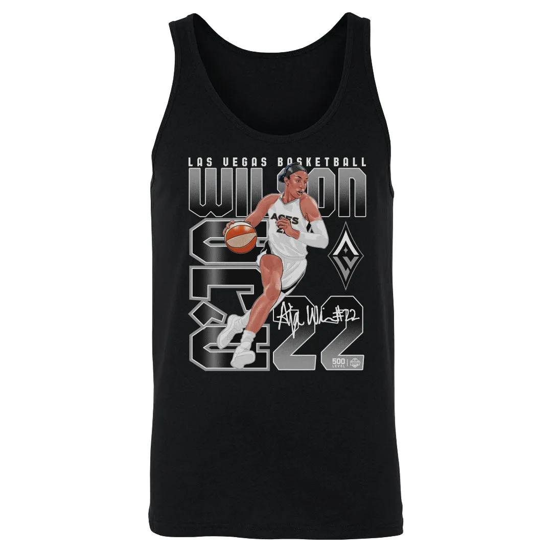 A'Ja Wilson Las Vegas Aces Player Number WHT sold by 500 Level