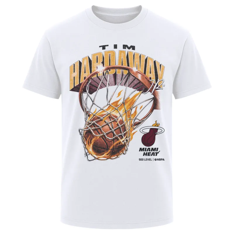 Tim Hardaway Miami Heat On Fire made by 500 Level