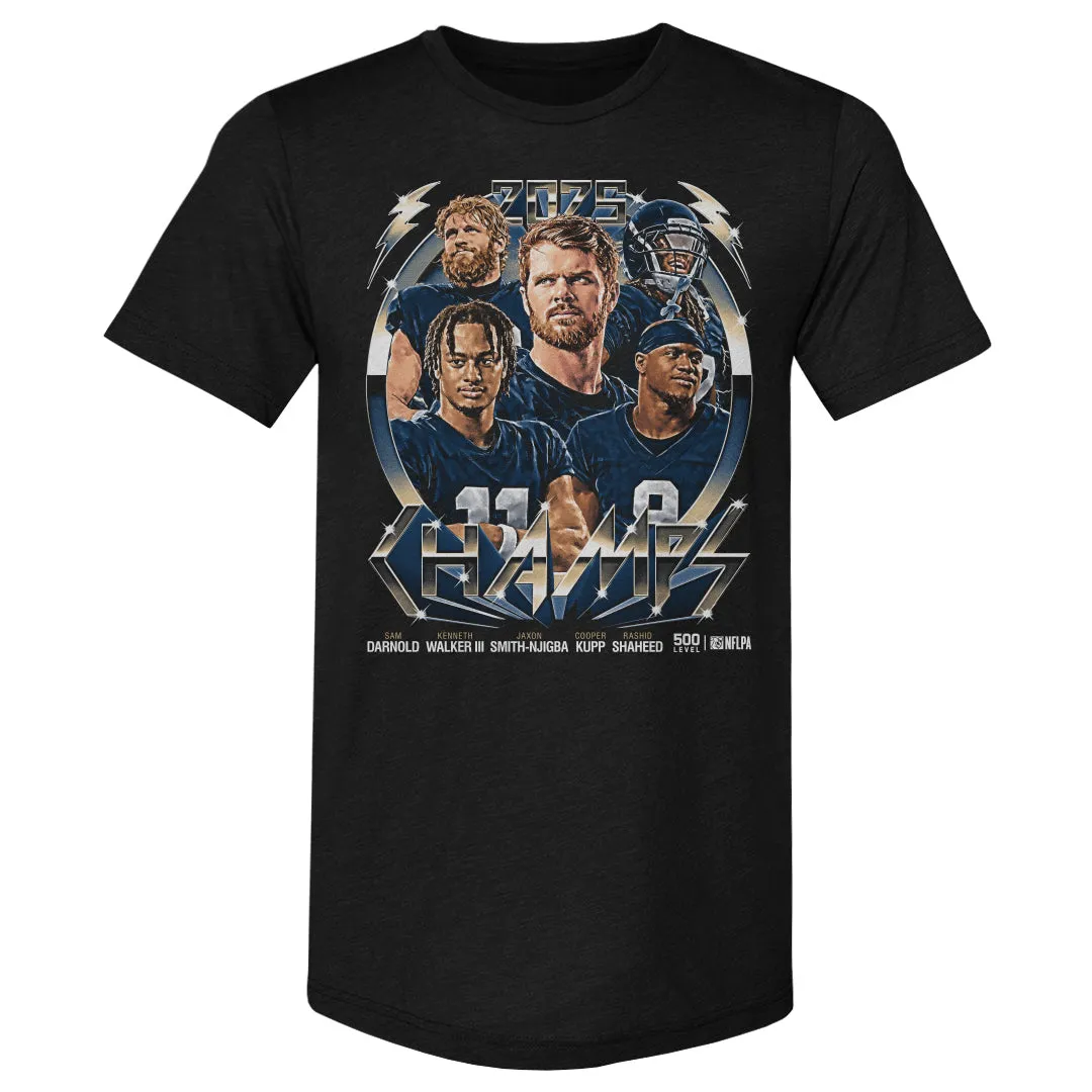 Seattle Football 2025 Champs Vintage WHT sold by 500 Level product image thumbnail 2