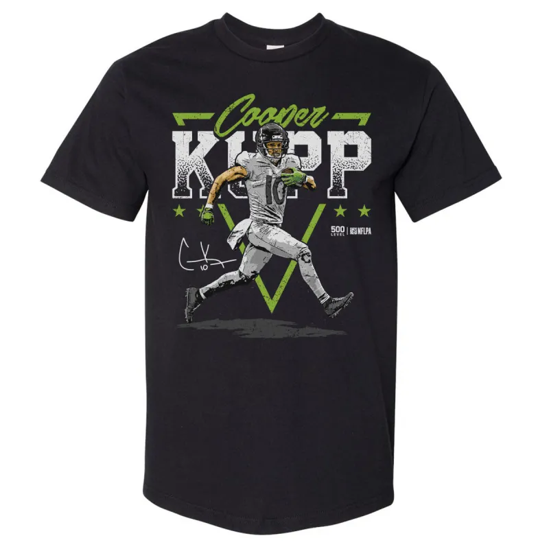 Cooper Kupp Seattle Triangle Name WHT made by 500 Level